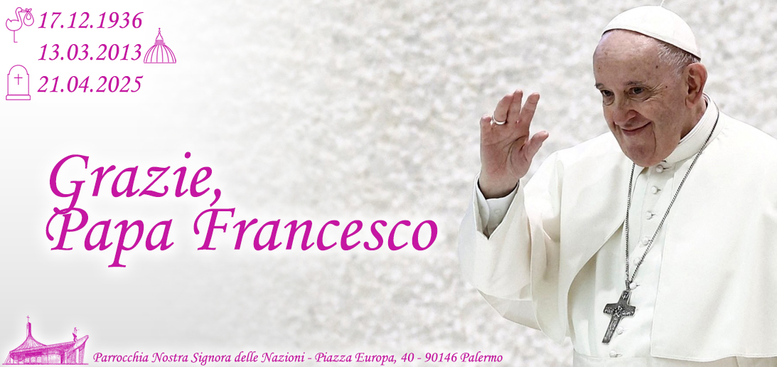 Grazie Papa Francesco